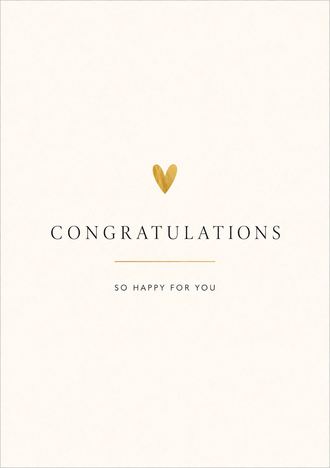 Congratulations Personalised Card