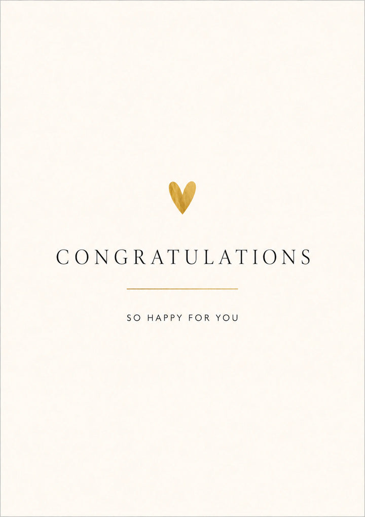 Congratulations Personalised Card