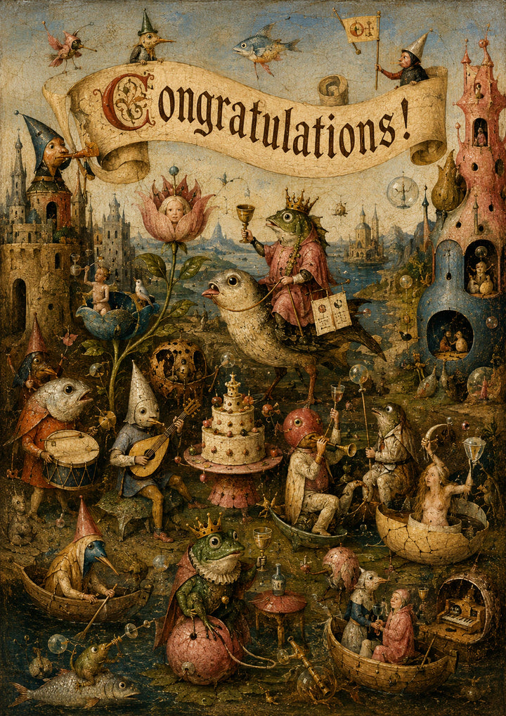 Congratulations Personalised Card