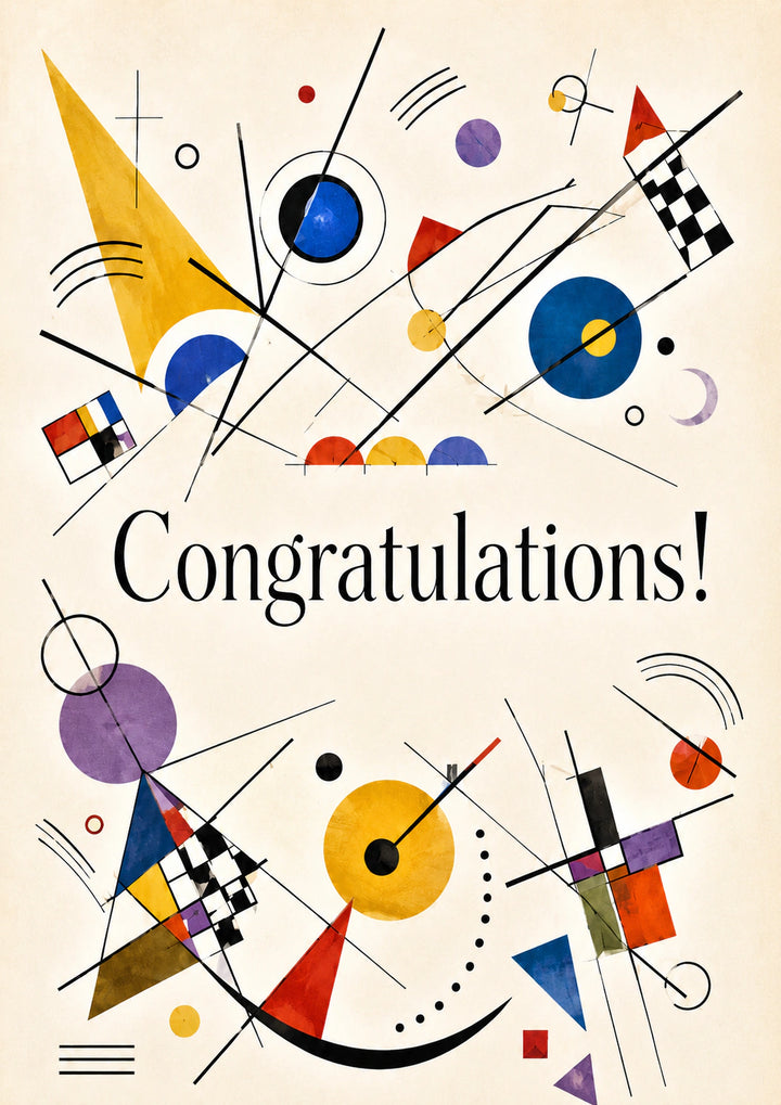 Congratulations Personalised Card