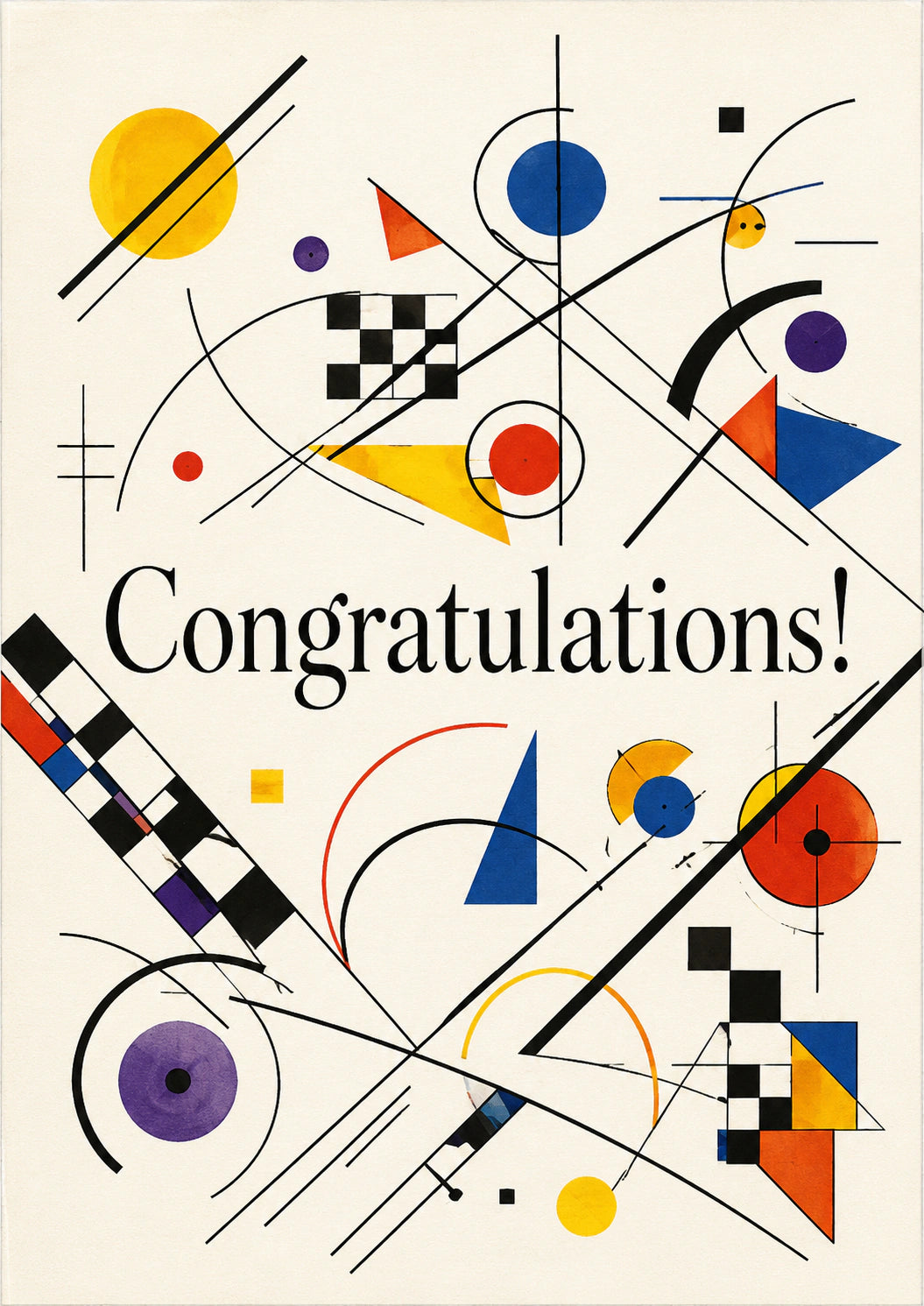 Congratulations Personalised Card