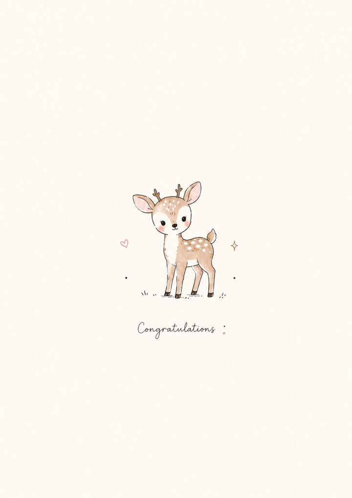 Congratulations Personalised Card