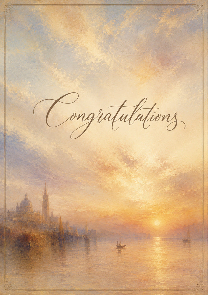 Congratulations Personalised Card