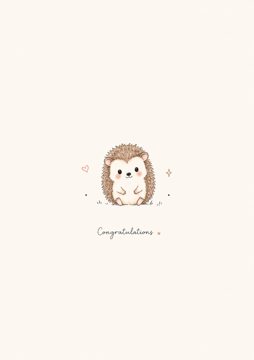 Congratulations Personalised Card