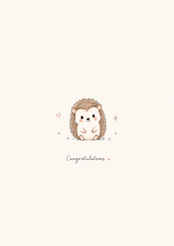 Congratulations Personalised Card