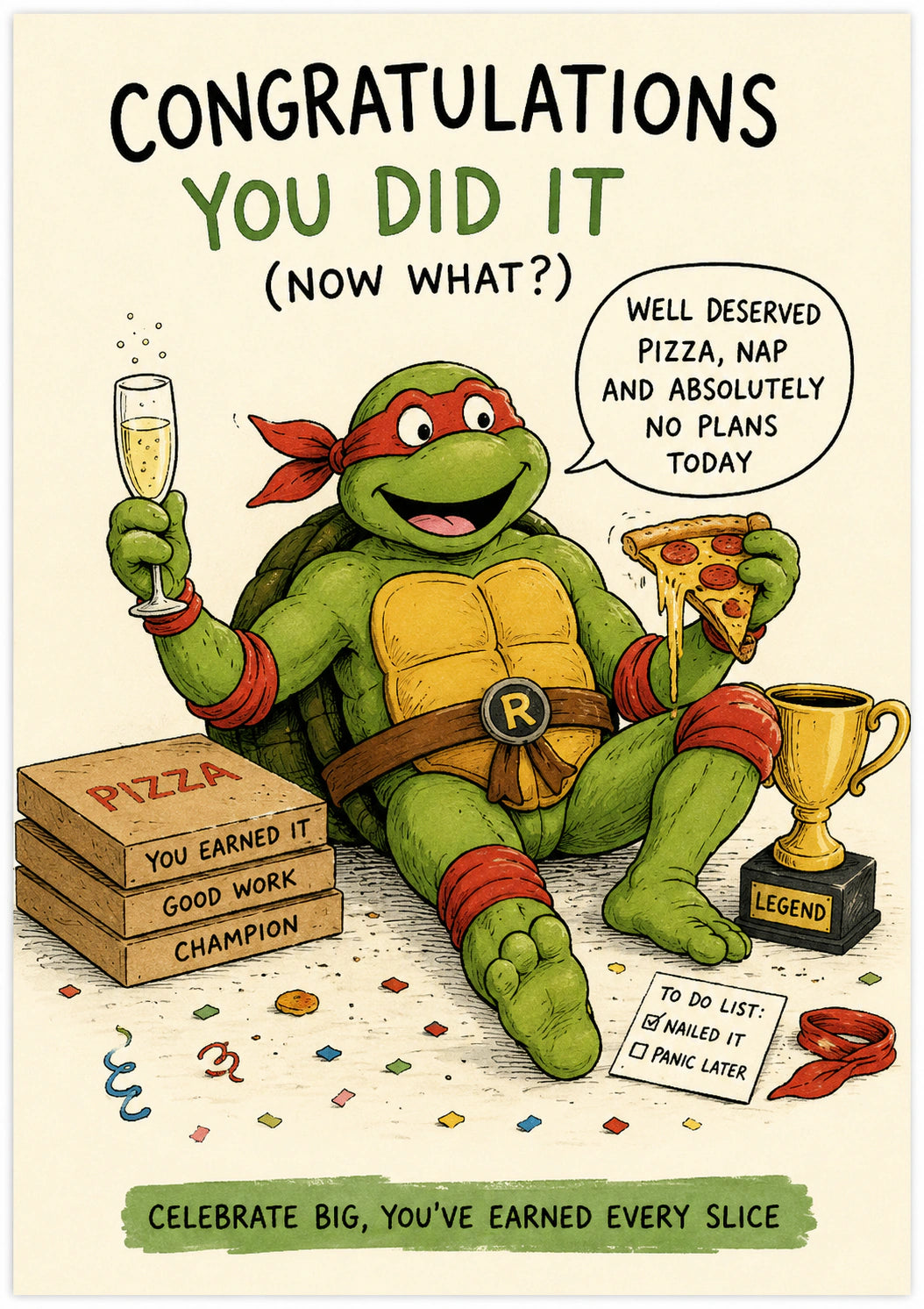 Congratulations Personalised Card