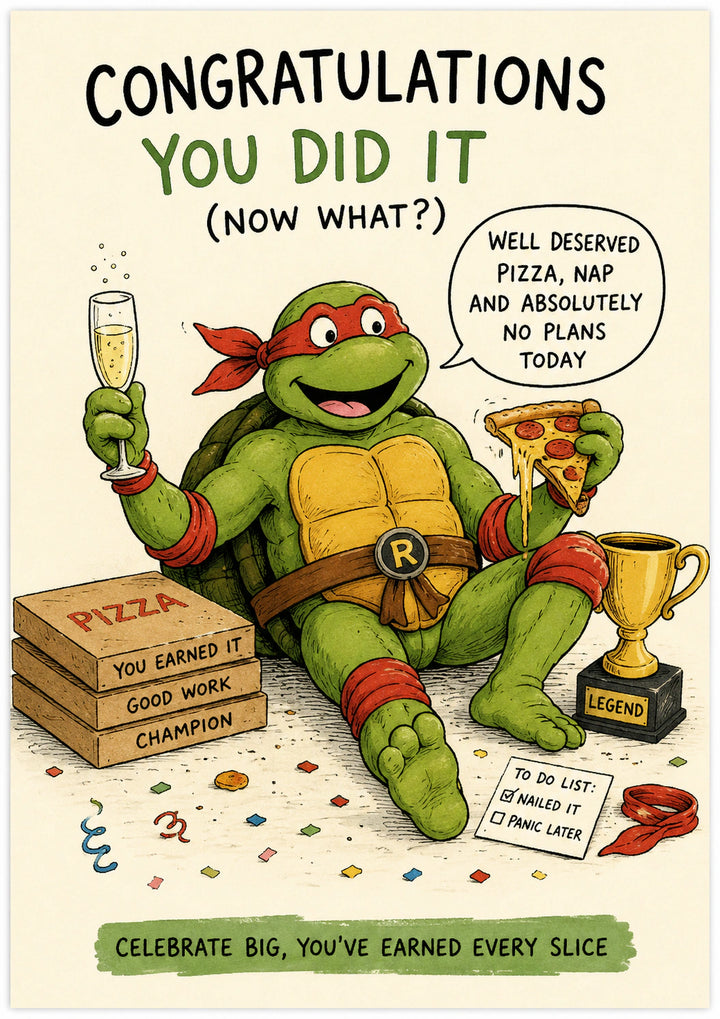 Congratulations Personalised Card