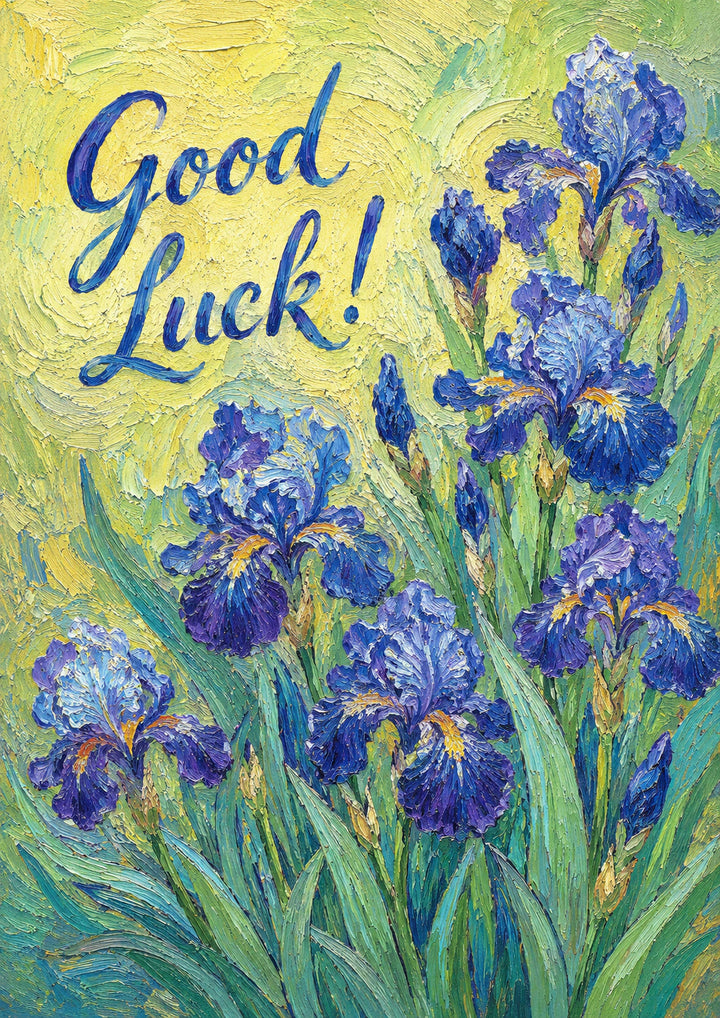 Good luck Personalised Card