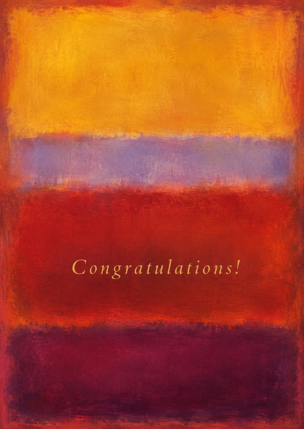 Congratulations Personalised Card
