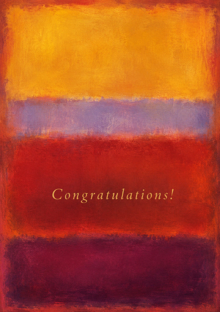 Congratulations Personalised Card