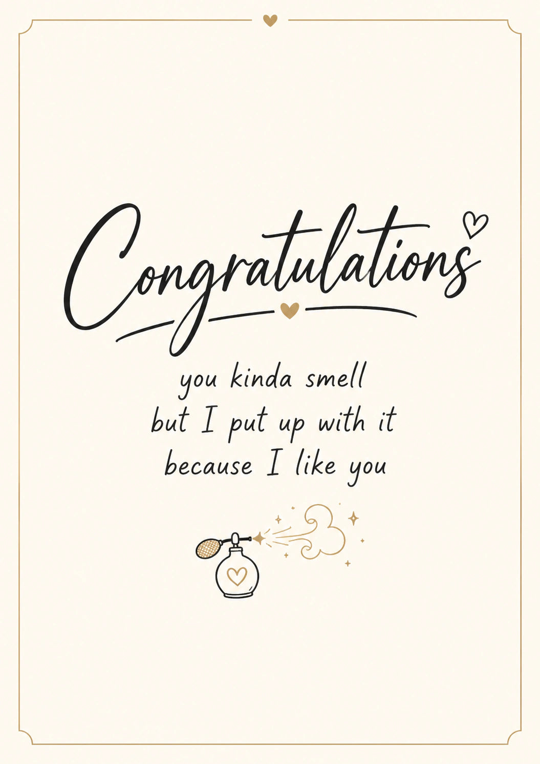 Congratulations Personalised Card