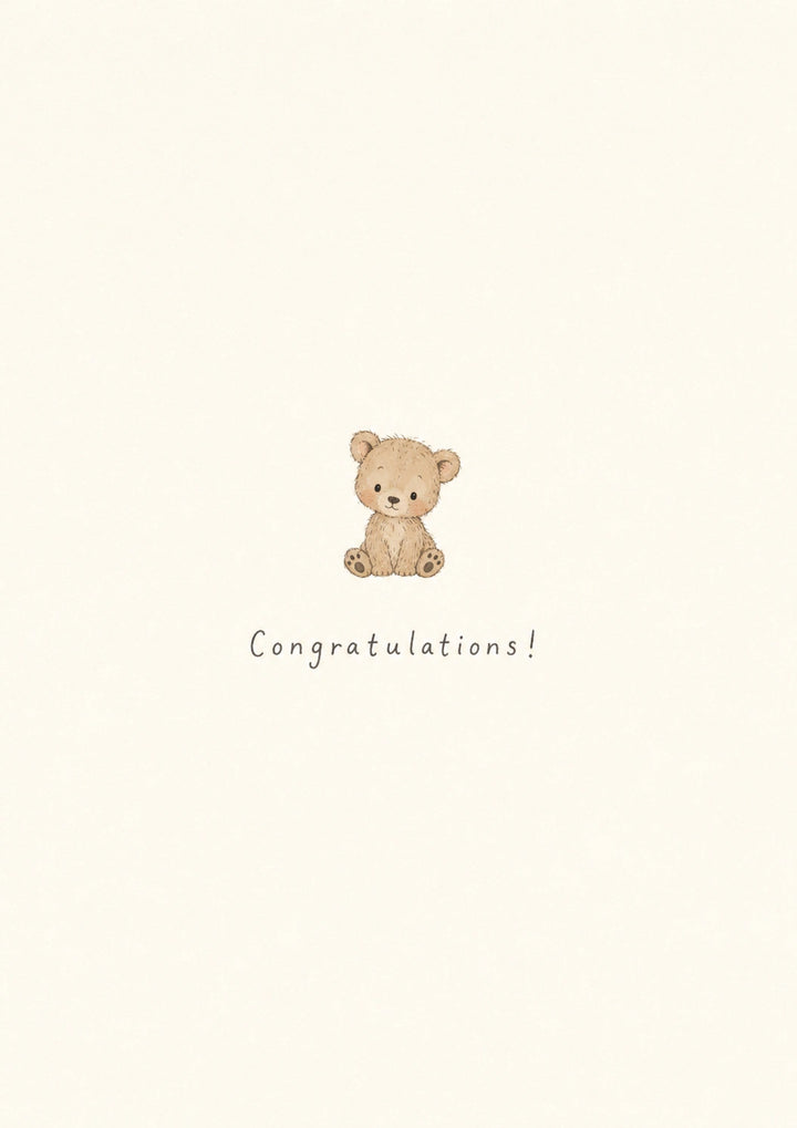 Congratulations Personalised Card