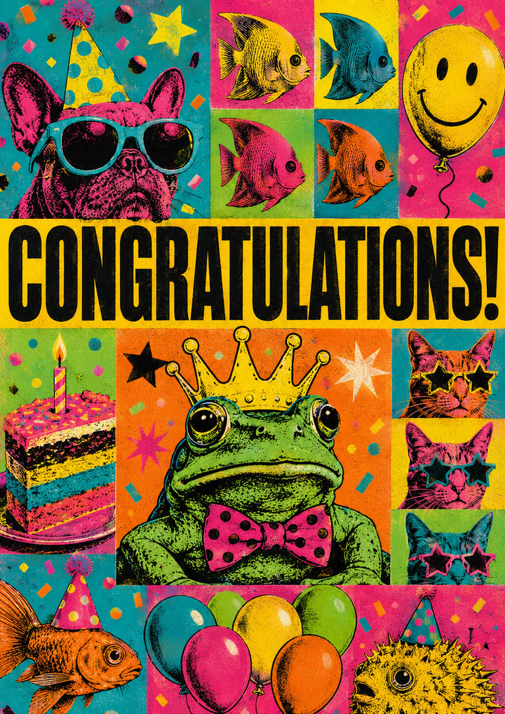 Congratulations Personalised Card