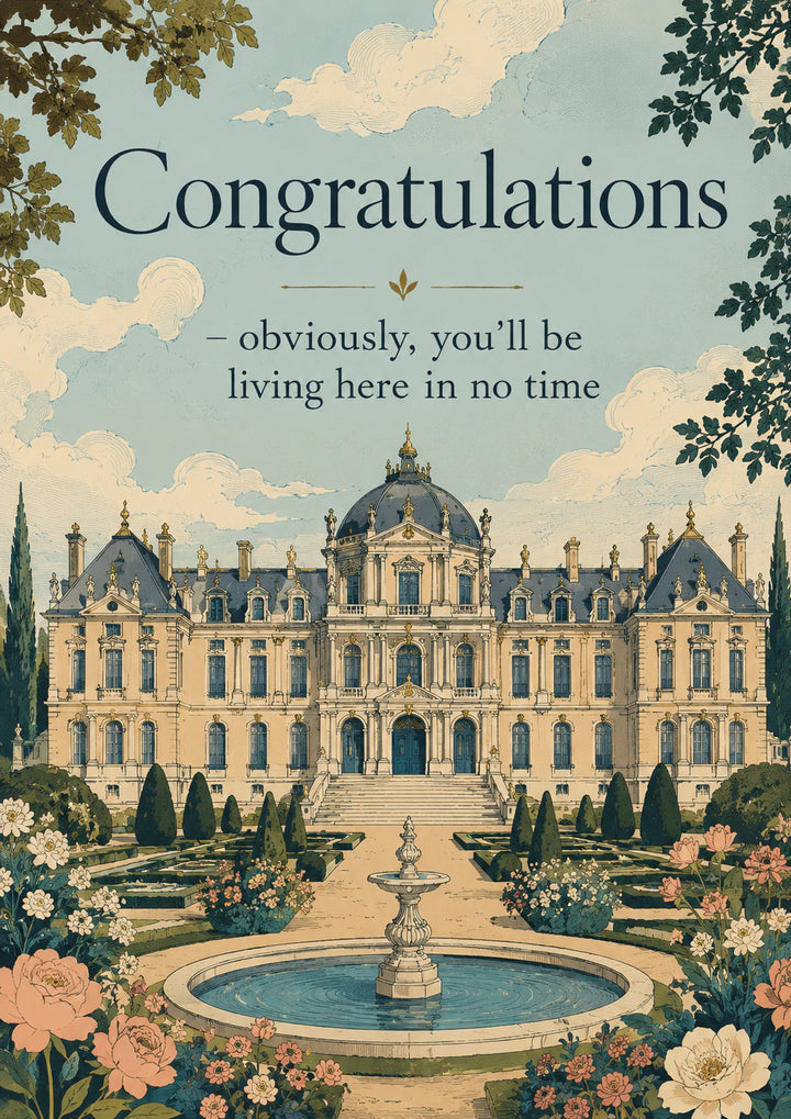 Congratulations Personalised Card
