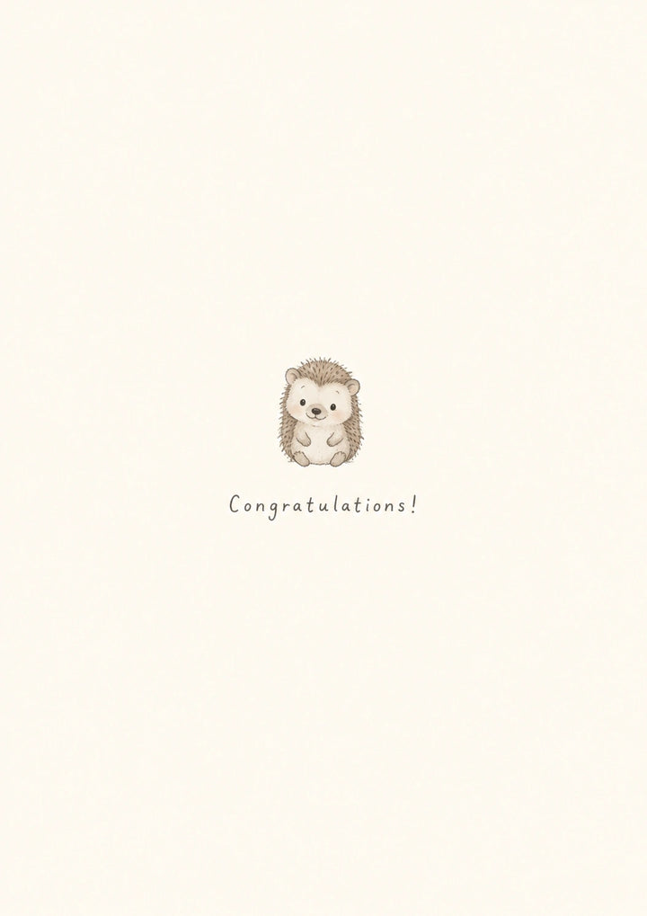 Congratulations Personalised Card