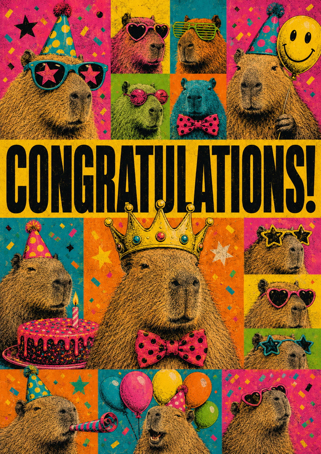 Congratulations Personalised Card
