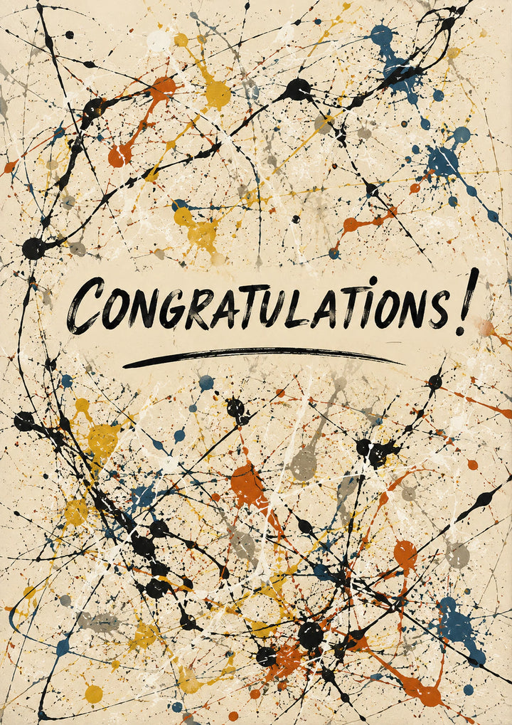 Congratulations Personalised Card