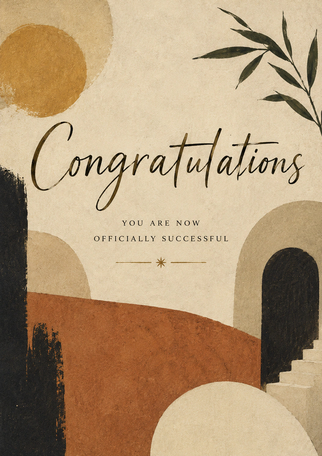 Congratulations Personalised Card