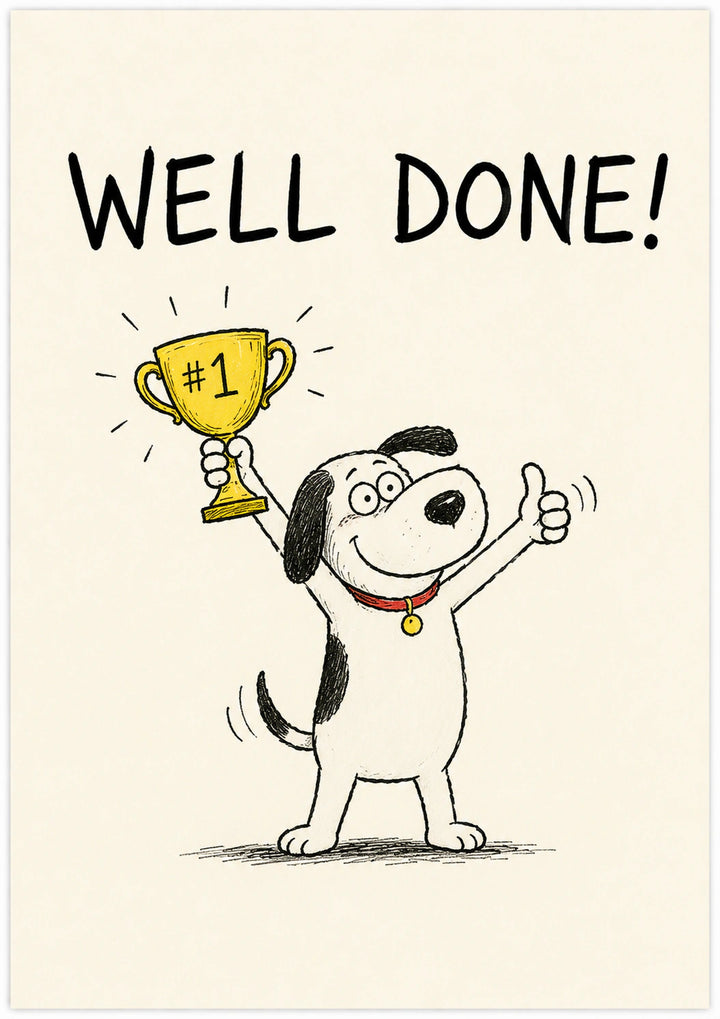 Congratulations Personalised Card