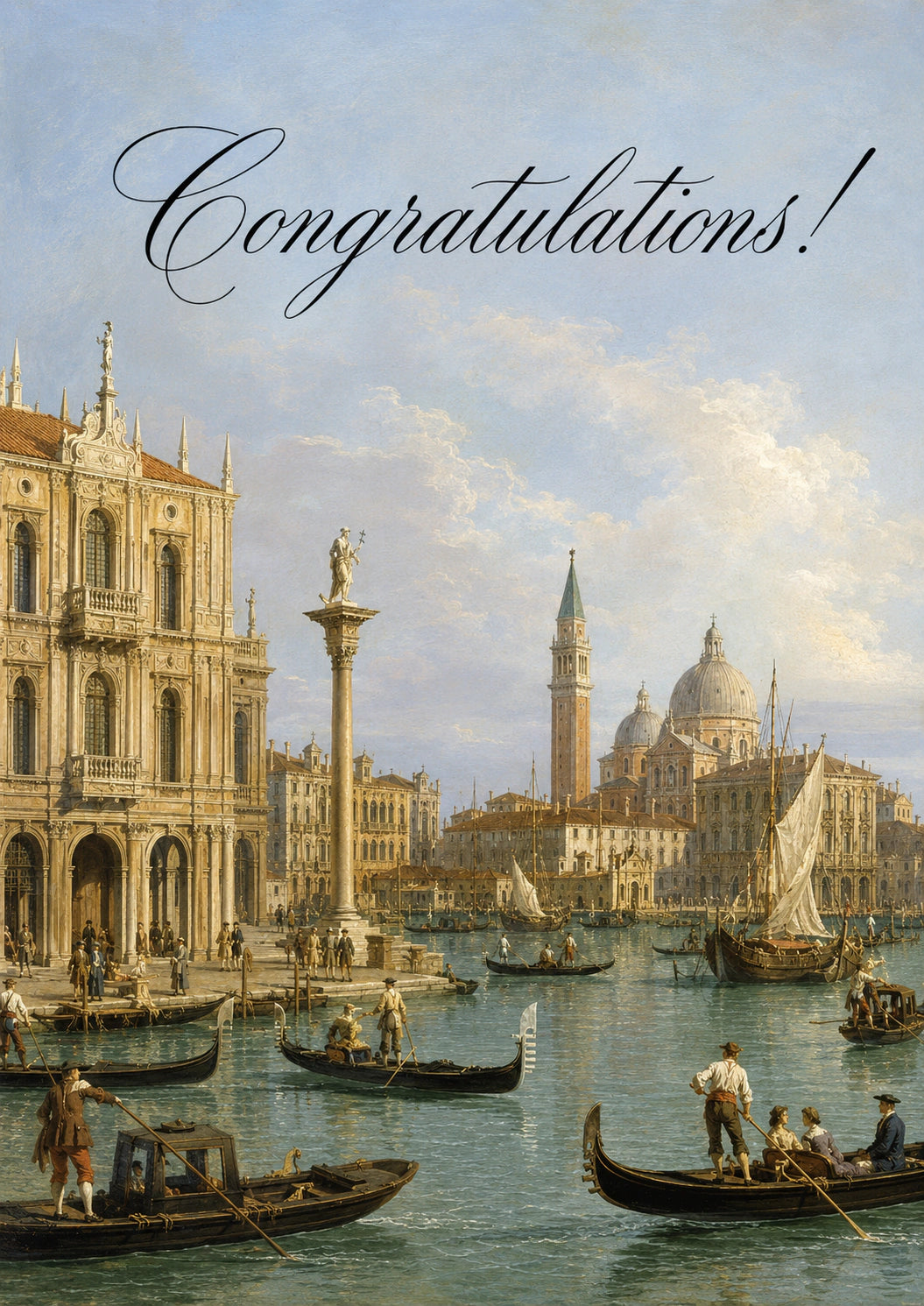 Congratulations Personalised Card