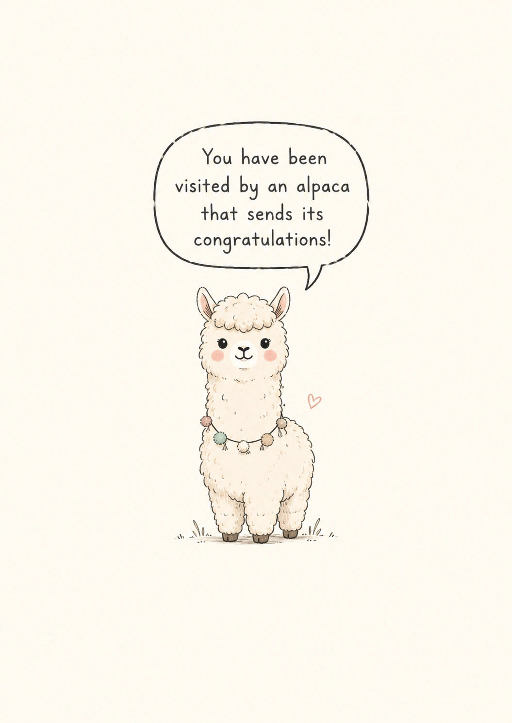 Congratulations Personalised Card