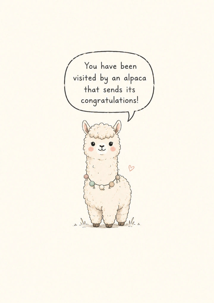 Congratulations Personalised Card