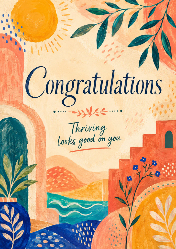 Congratulations Personalised Card
