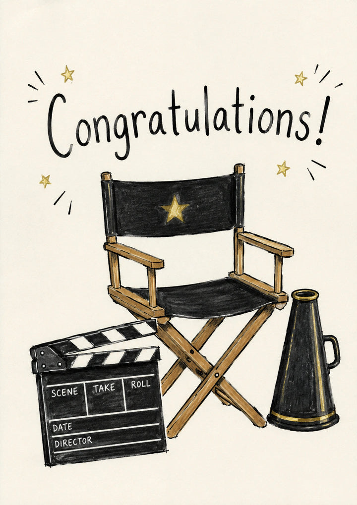 Congratulations Personalised Card