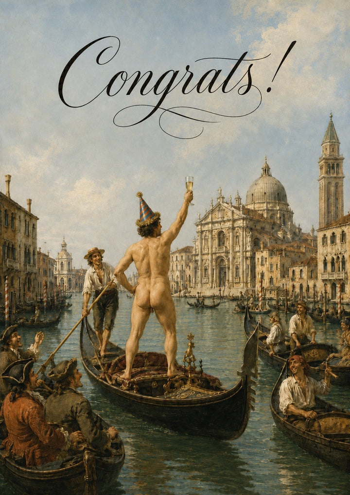 Congratulations Personalised Card