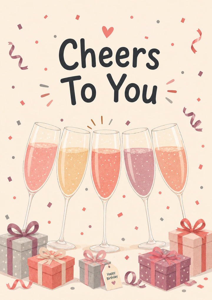 Birthdays - Personalised Card