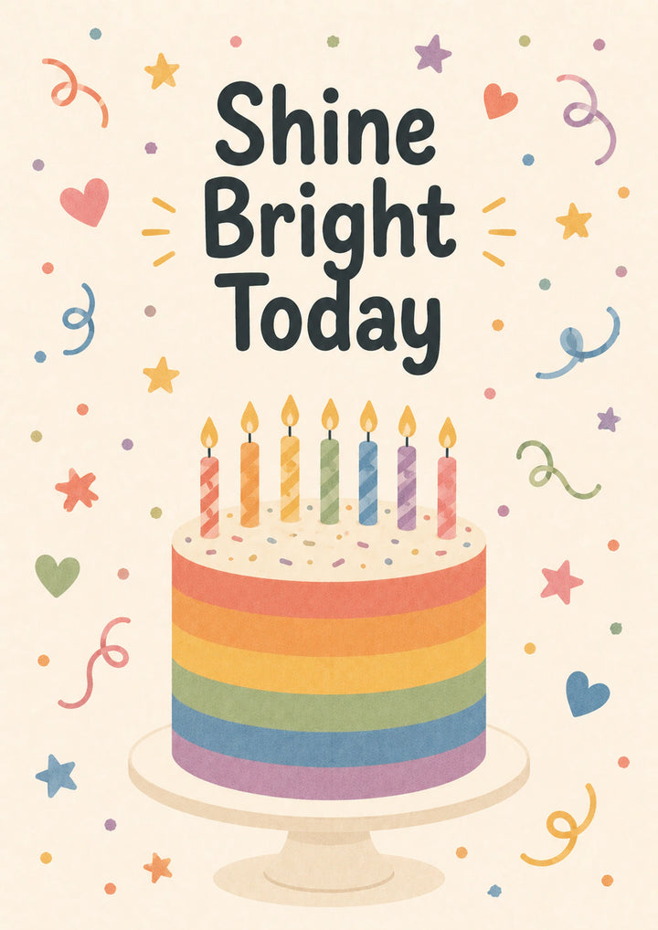 Birthdays - Personalised Card