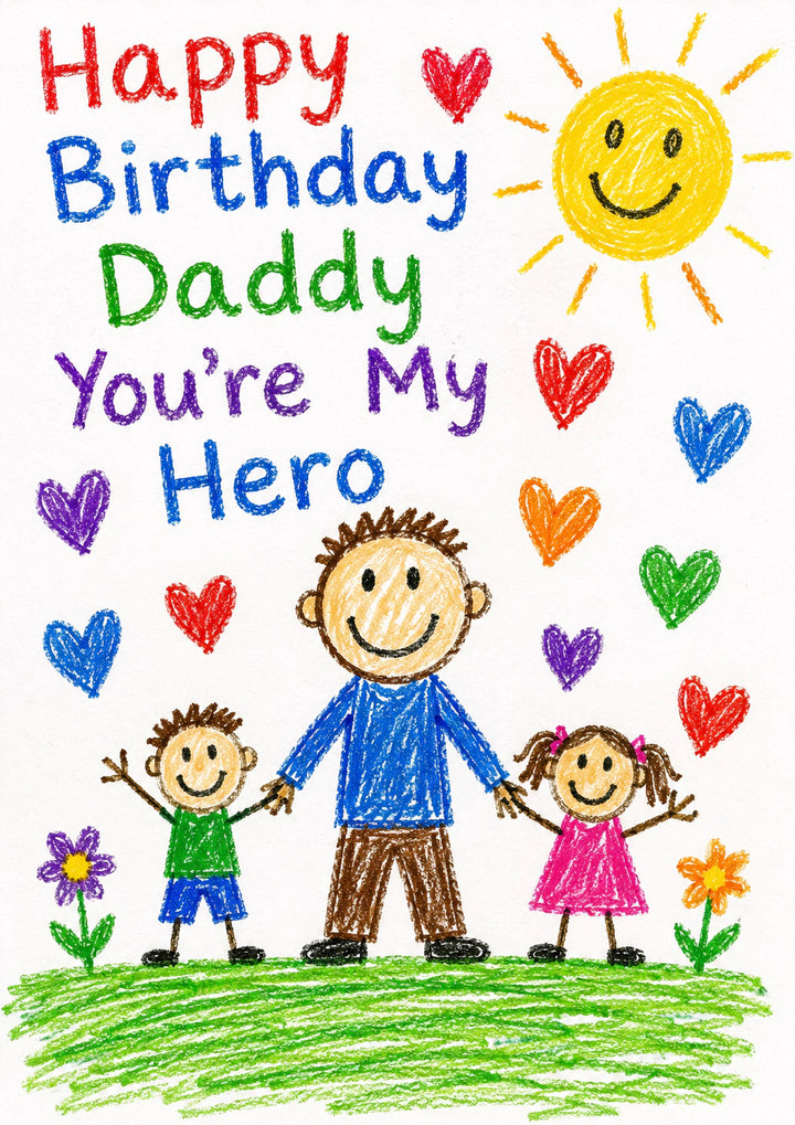 Birthdays - Personalised Card