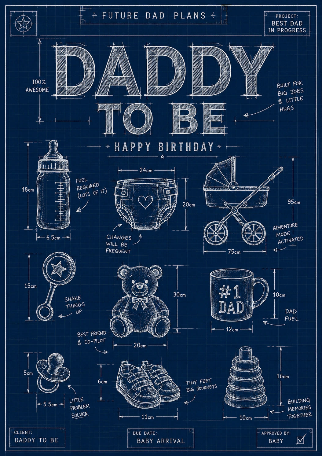 Birthdays - Personalised Card