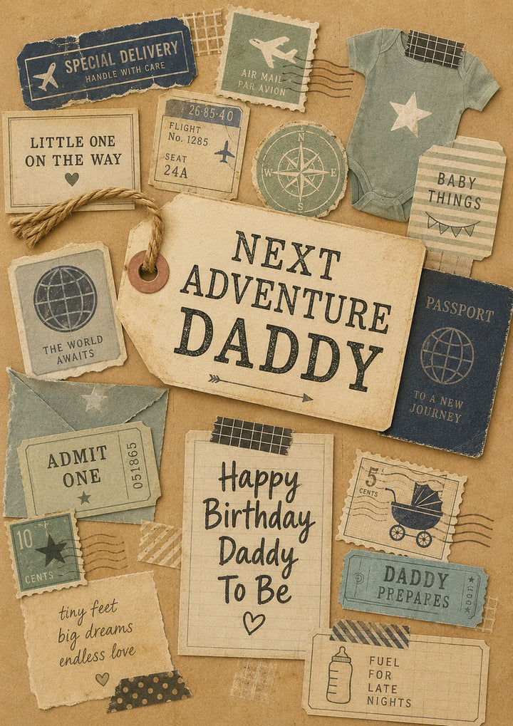 Birthdays - Personalised Card