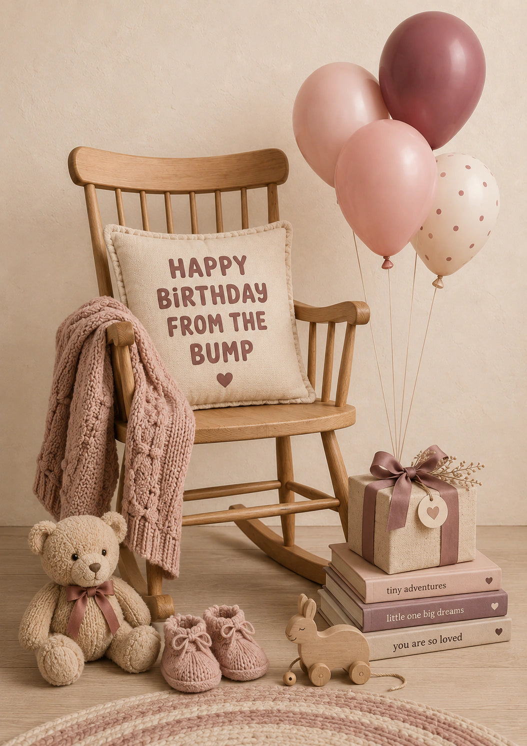 Birthdays - Personalised Card — with punch holes