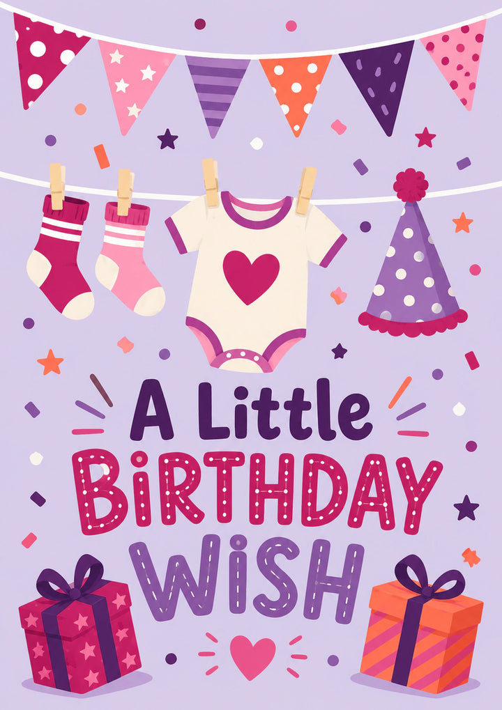 Birthdays - Personalised Card