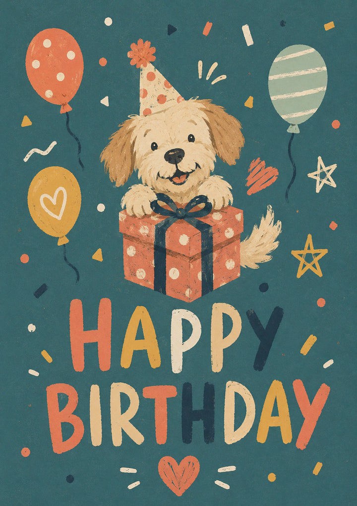 Birthdays - Personalised Card