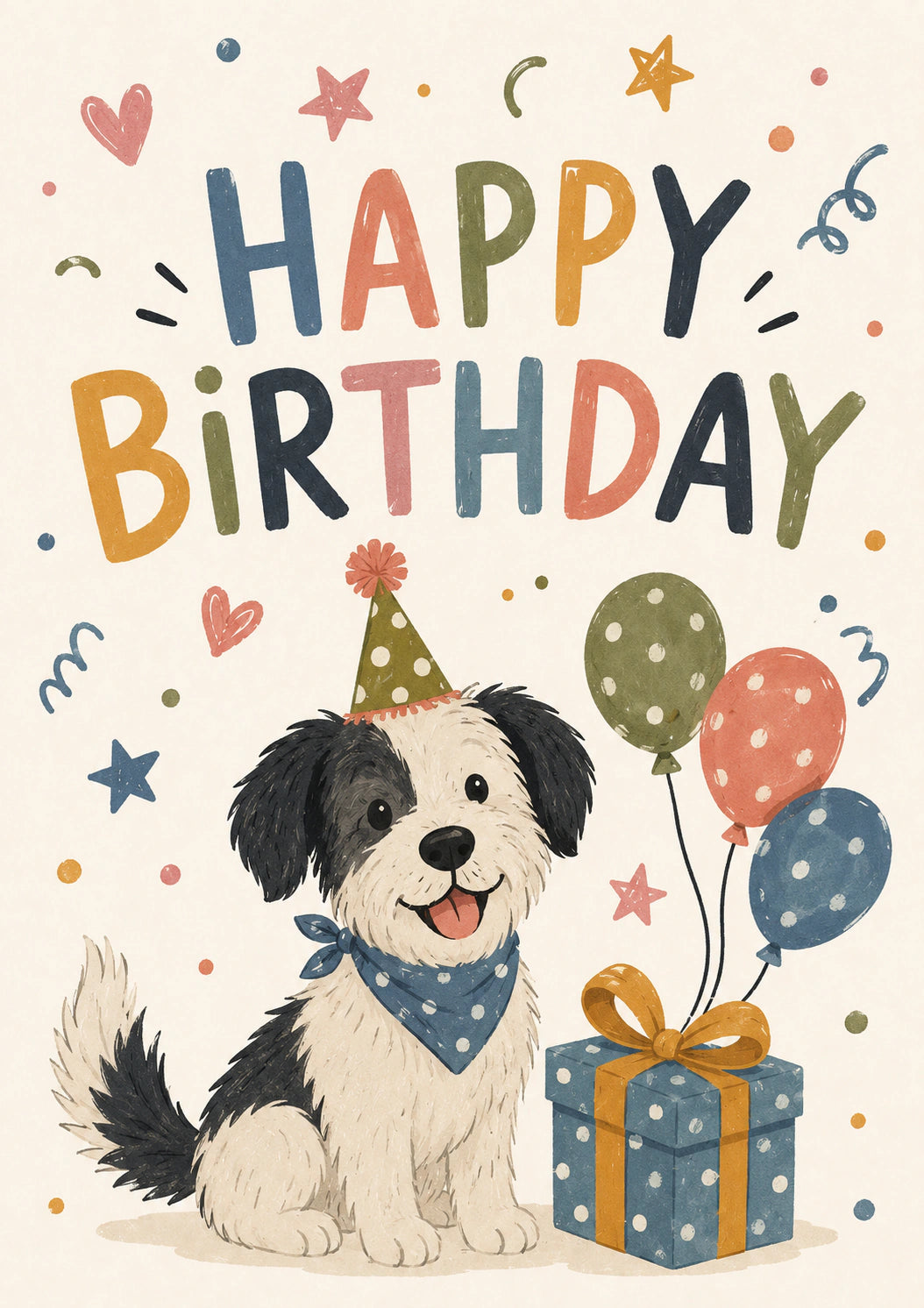 Birthdays - Personalised Card