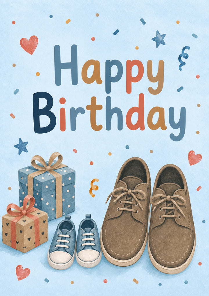 Birthdays - Personalised Card