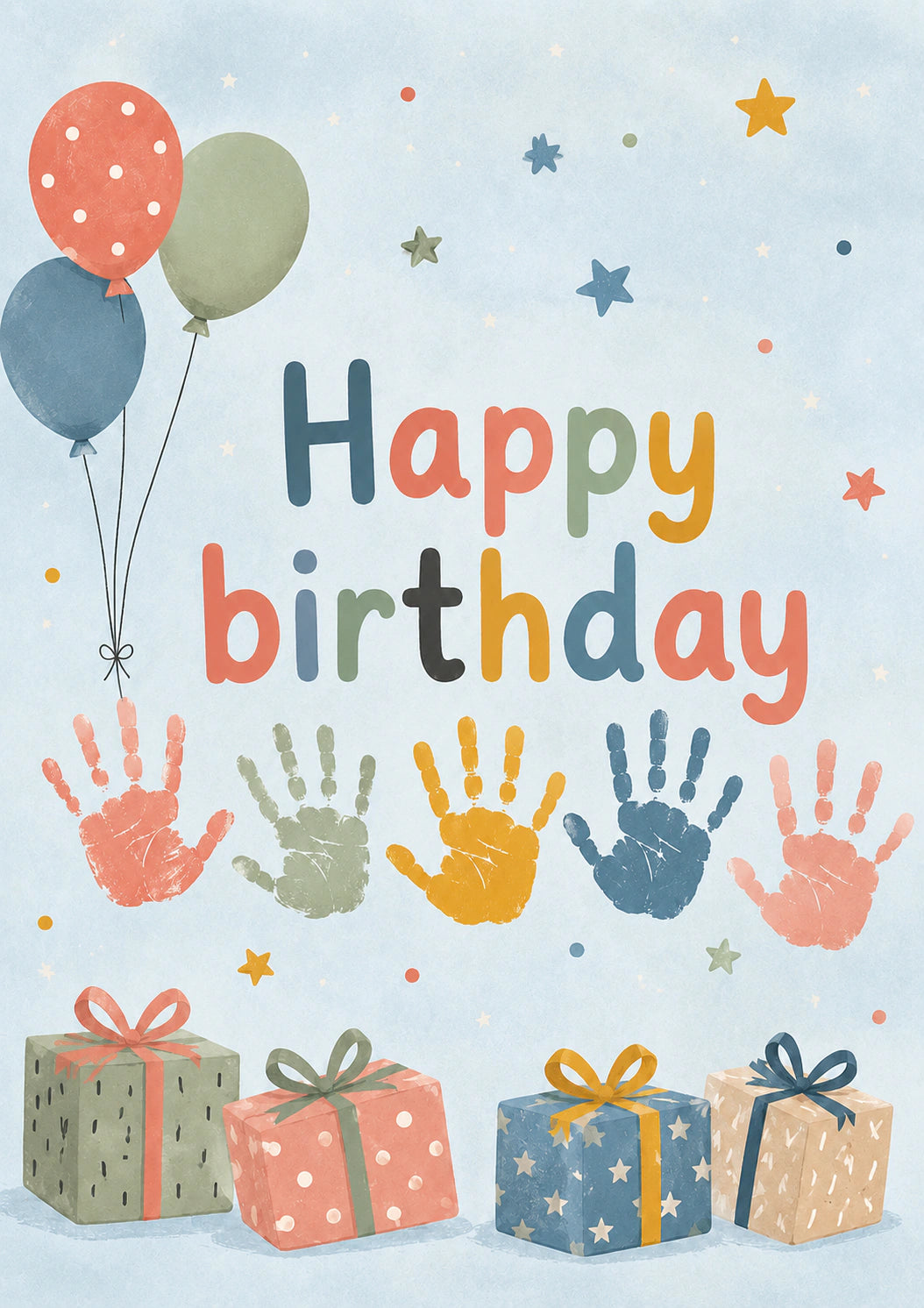 Birthdays - Personalised Card