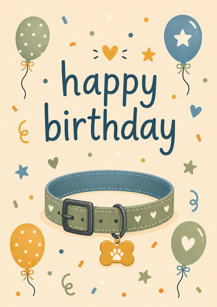 Birthdays - Personalised Card