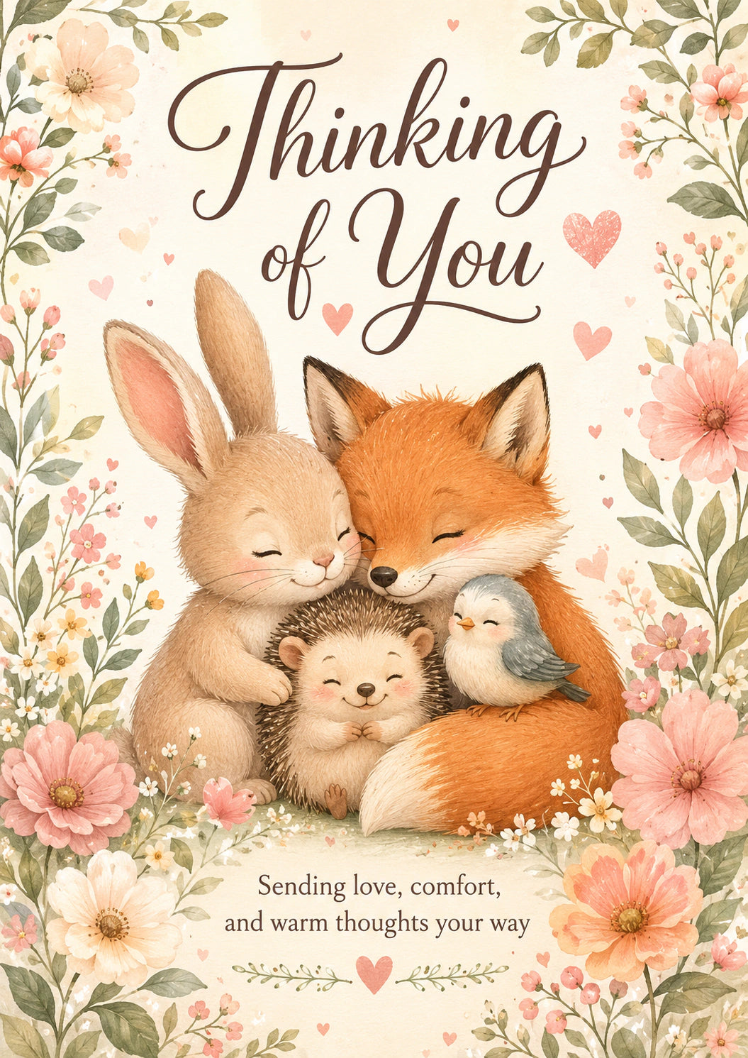 Thinking of You Personalised Card