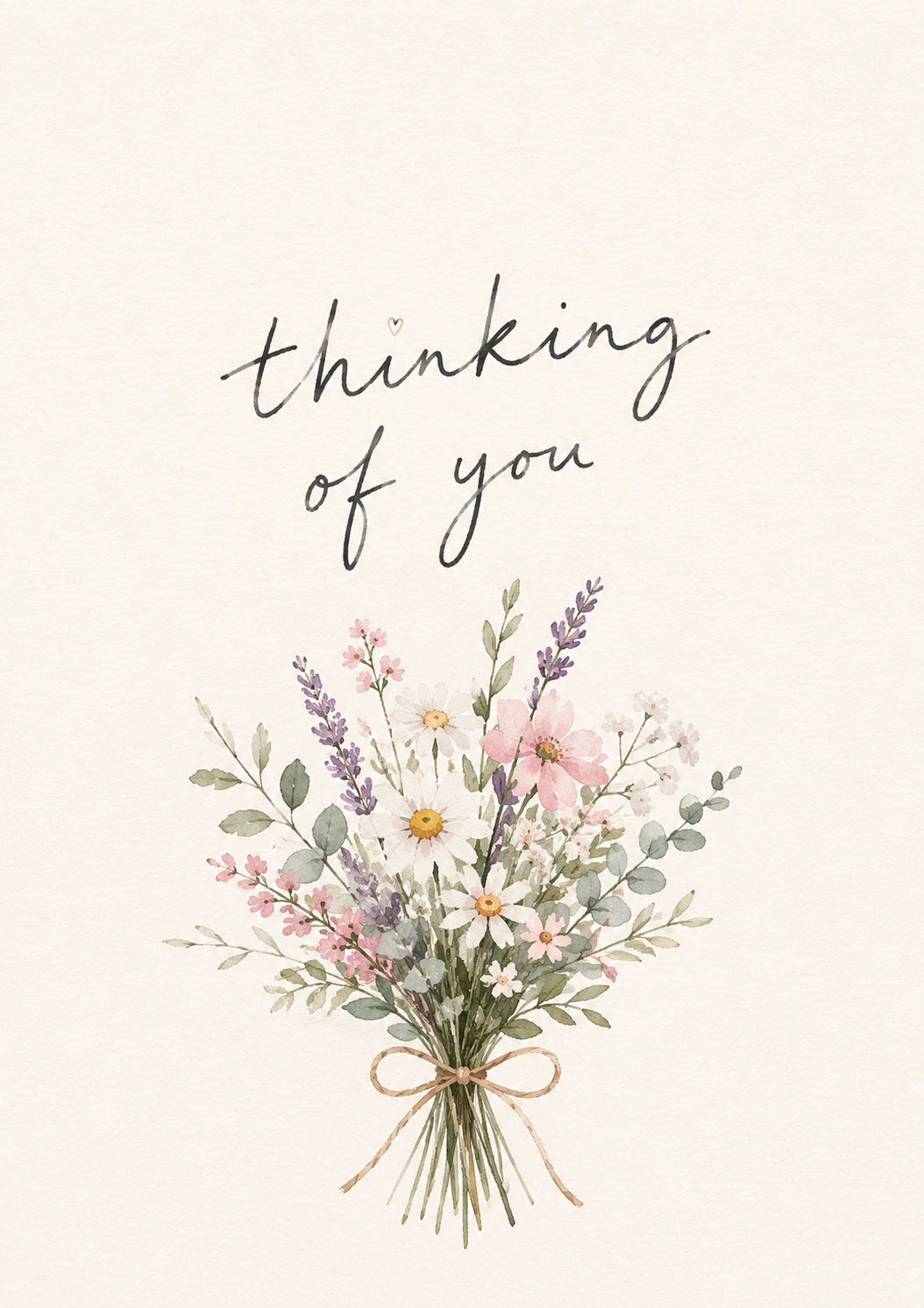 Thinking of You Personalised Card