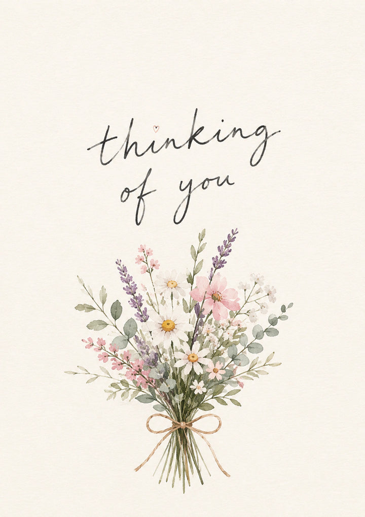 Thinking of You Personalised Card