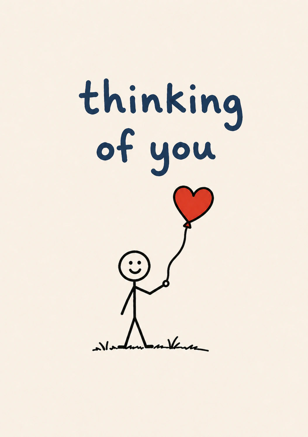 Thinking of You Personalised Card