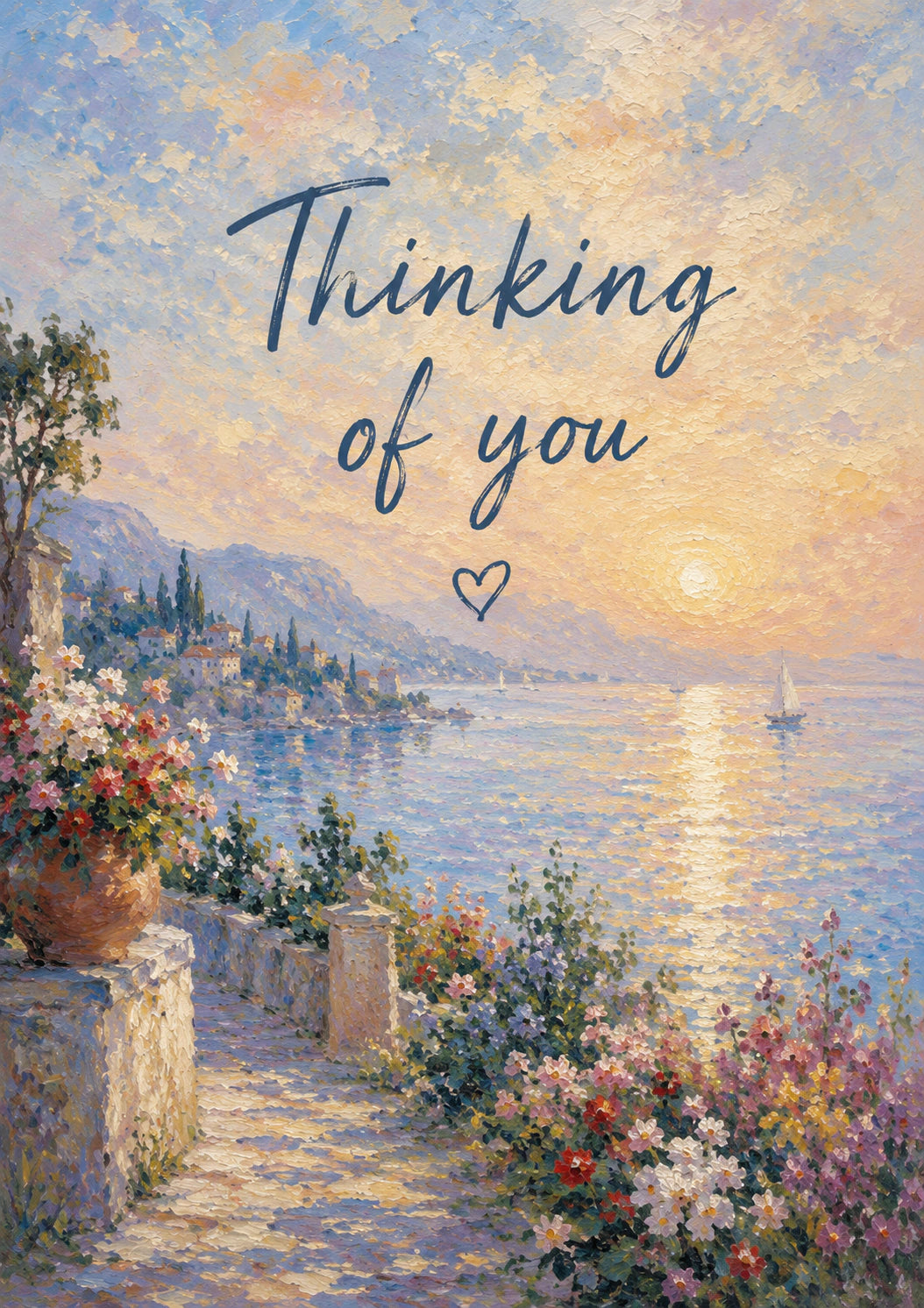 Thinking of You Personalised Card