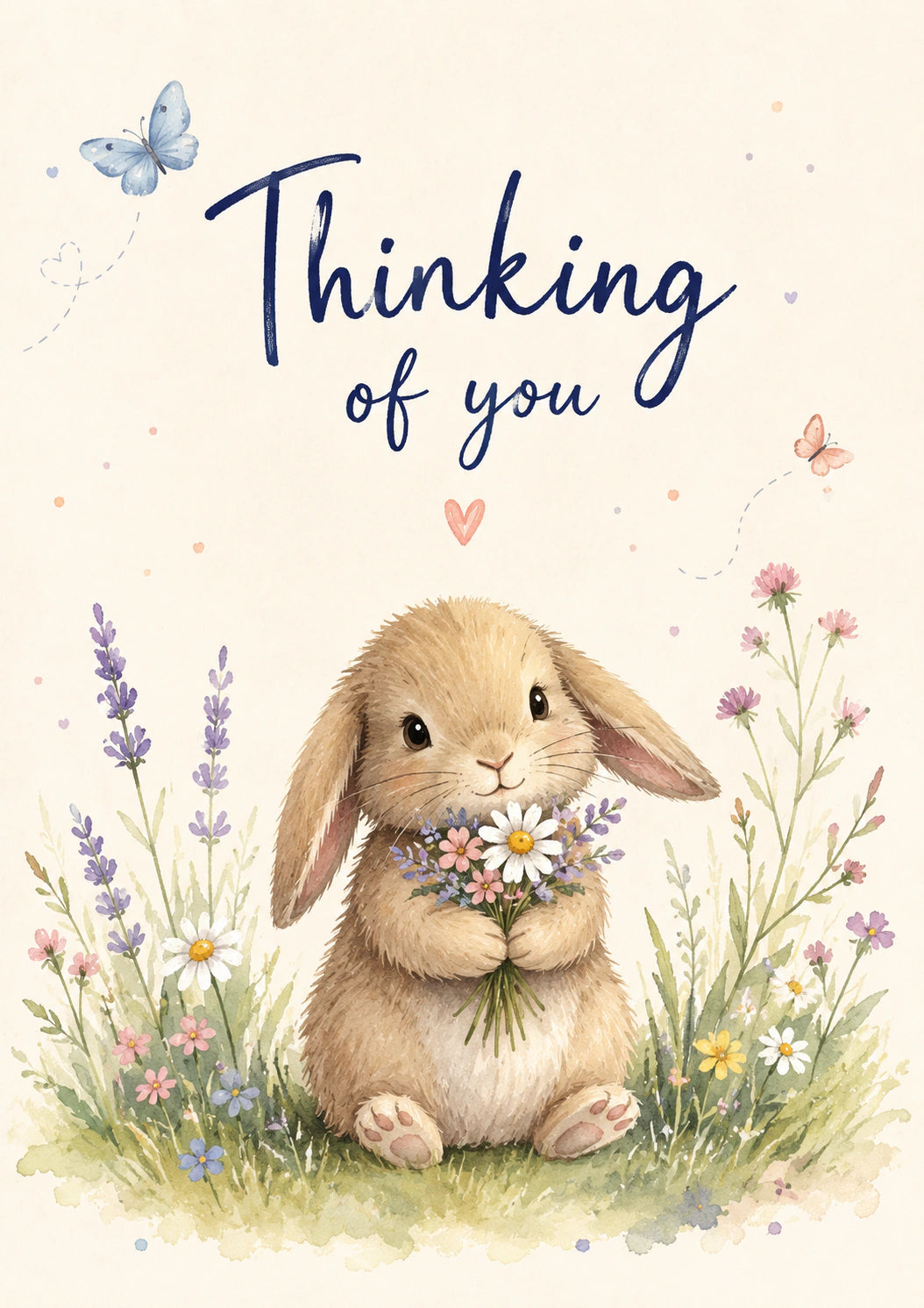 Thinking of You Personalised Card
