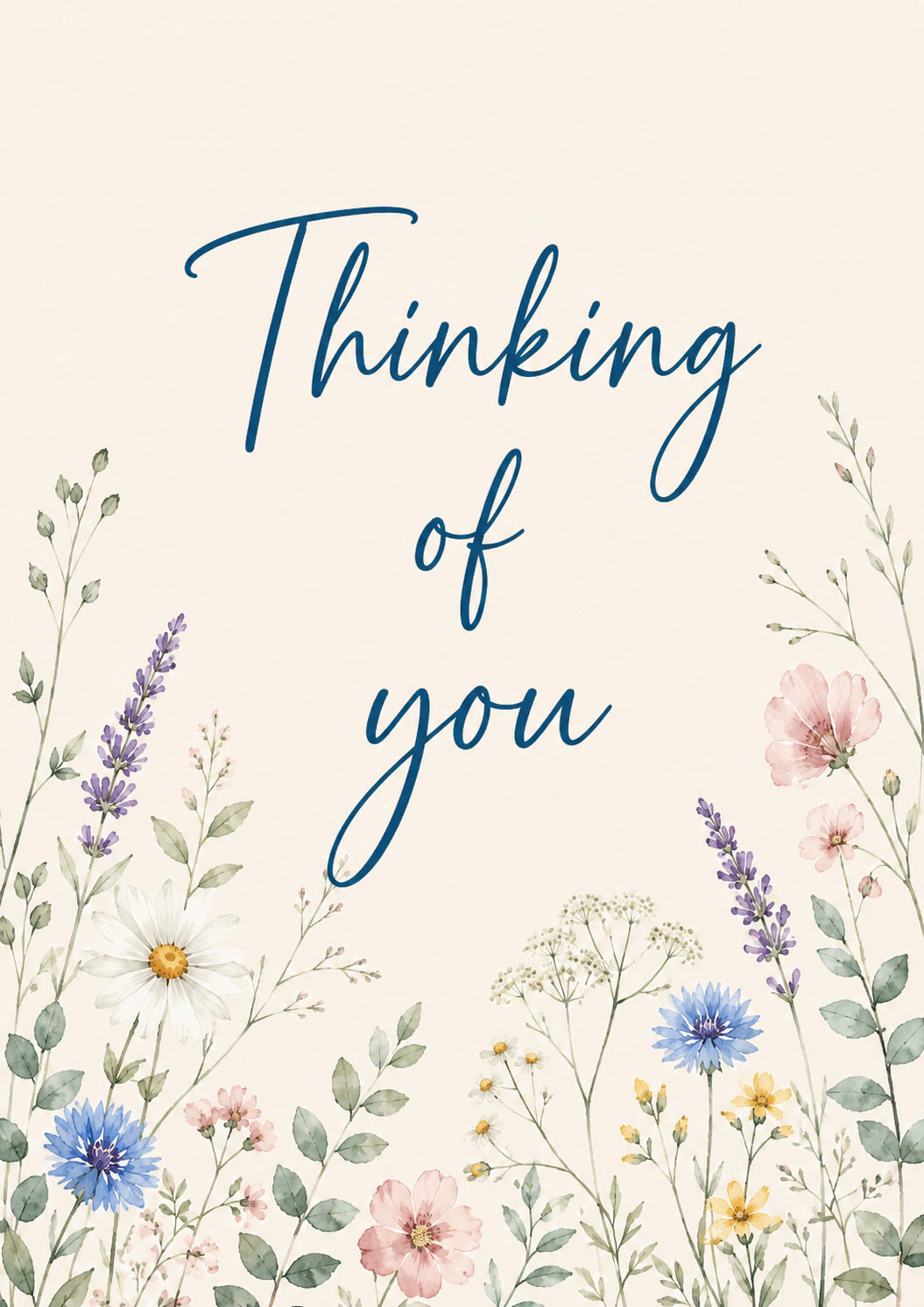 Thinking of You Personalised Card