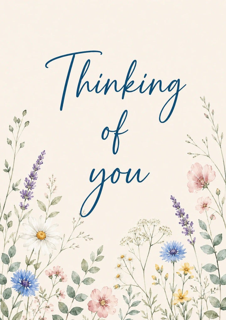 Thinking of You Personalised Card