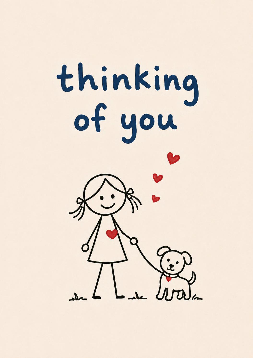 Thinking of You Personalised Card
